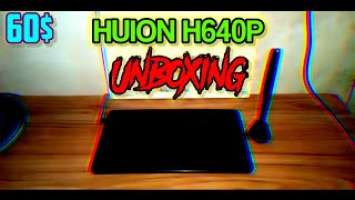 UNBOXING MY NEW DRAWING TABLET!!! | Huion Inspiroy H640P Drawing Tablet | #DBSManga