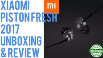 Unboxing of Xiaomi Mi Piston Fresh Earphones 2017 from Lazada