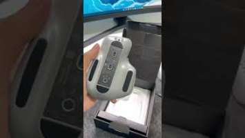 Unboxing Logitech MX Master 3S white pale grey productivity mouse