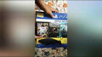 SONY PS4 SLIM 1TB MEGA PACk UNBOXING