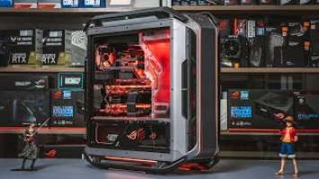 COOLER MASTER COSMOS C700M Ft. EK WATER BLOCKS (ROG RTX 3090 2way - CORE™ I9-12900K) | Builder PC