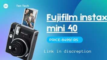 FUJIFILM INSTAX MINI 40  | INSTANT PHOTO CAMERA|Best Camera UNDER 9,000R| Affordable Camera|#Shorts