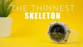 THE THINNEST SKELETON - CASIO G-SHOCK GA-2100SKE -7A