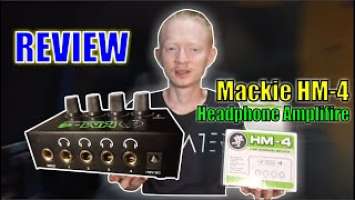 MACKIE HM4 HEADPHONE AMPLIFIER REVIEW, FUNGSI HEADPHONE AMPLIFIER