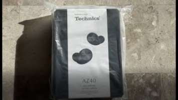 Technics - Earbuds - EAH-AZ40 - True Wireless, Customer Review, Unboxing and Set Up Video