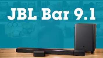 JBL Bar 9.1 sound bar with wireless surround speakers | Crutchfield