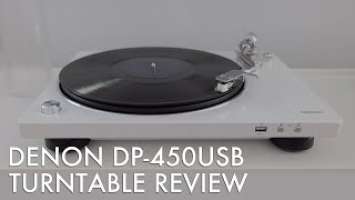 Denon DP-450USB Turntable Review - Who Is This Record Player For?