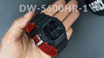 DUAL COLOR! CASIO G-SHOCK DW-5600HR-1