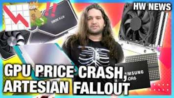 HW News - Artesian Fallout, Diving GPU Prices, Intel + AMD Vulnerability, & 13900K Tests