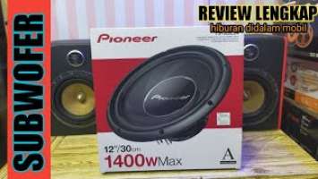 Subwofer PIONEER TS-A30S4 12inchi || Unboxing dan Review lengkap