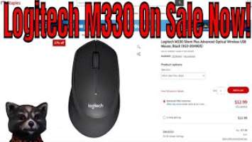 Logitech M330 Silent Plus Mouse On Sale Now!