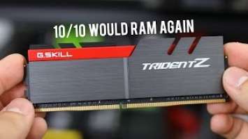 G.Skill Trident Z DDR4 - Dat Heatspreader Tho