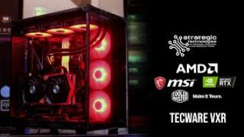 MSI Gaming components inside Tecware VXR Case - AMD Ryzen 5600X + MSI RTX 3060 Gaming X