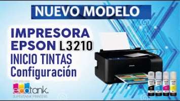 Epson L3210 ECOTANK Inicio Configuración Setup