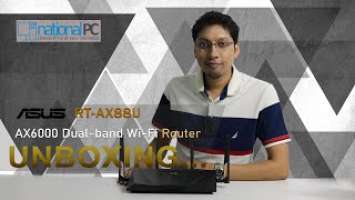 ASUS RT-AX88U AX6000 Dual Band WiFi 6 6000Mbps Router review and unboxing (Hindi)