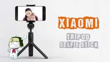 Xiaomi Mi Selfie Stick Tripod Bluetooth - складной штатив монопод и селфи палка (Aliexpress)