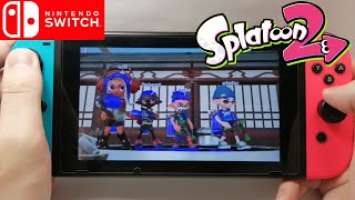 Playing SPLATOON 2 on the Nintendo Switch #1