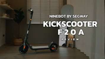 รีวิว Ninebot by Segway KickScooter F20A สกู้ตเตอร์ไฟฟ้าแห่งปี 2021? | TaninS