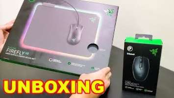 RAZER OROCHI V2 WIRELESS GAMING MOUSE + RAZER FIREFLY V2 GAMING MOUSE MAT | UNBOXING AND IMPRESSIONS