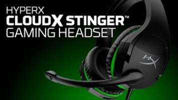 Игровая гарнитура CloudX Stinger для Xbox One — проводная игровая гарнитура HyperX