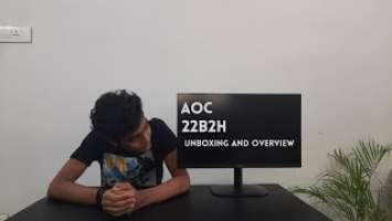 AOC 22B2H 21.5 INCH MONITOR UNBOXING AND OVERVIEW