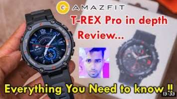 Smartwatch Ho To Aisa... Amazfit T-Rex Pro Unboxing & Revieuw! /maybe lifestyle