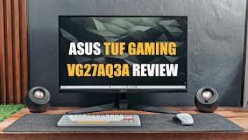 ASUS TUF Gaming VG27AQ3A Review - Bang for the Buck Gaming Monitor!