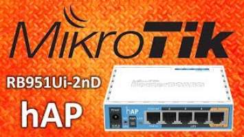 Обзор роутера-точки доступа MikroTik RB951Ui-2nD hAP