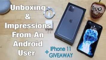 IPhone 11 Pro Max Unboxing & Impressions From An Android User