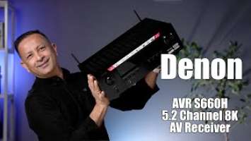 Denon AVR-S660H 5.2-Channel Network A/V Receiver | Unboxing & Preview in नेपाली | Oliz Store