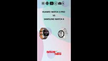 HUAWEI WATCH 3 PRO VS SAMSUNG WATCH 4 l Watch Comparison l Specifications #SHORTS