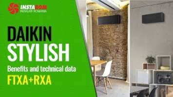 DAIKIN STYLISH Inverter FTXA35 + RXA35 12000 Btu/h | Design, overview, functions and specifications