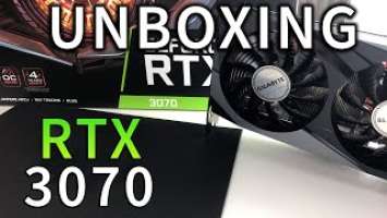 GIGABYTE GeForce RTX 3070 Gaming OC 8GB Unboxing