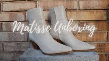 Unboxing, Try On, & Review - Matisse Caty Ivory Mini Leopard Boots