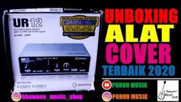 Unboxing alat cover musik terbaik - audio interface Steinberg UR 12