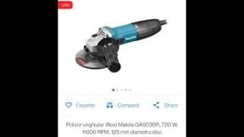 vai Makita vai !! Makita Polizor unghiular flex GA5030R teste si review