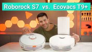 ROBOROCK S7 vs. ECOVACS DEEBOT T9+ / Welcher Saugroboter holt den SIEG als bester im TEST?