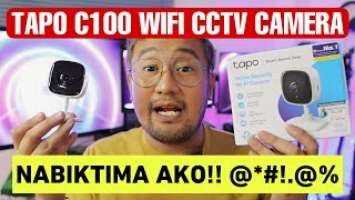 TAPO C100 WIFI CCTV CAMERA REVIEW