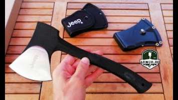 Topor Jeep Axe Camping Outdoor - unboxing