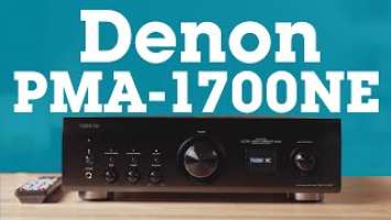 Denon PMA-1700NE stereo integrated amplifier | Crutchfield