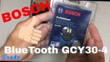 Unpacking BOSCH GDX 18V-200 C - BlueTooth GCY30-4...