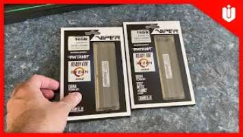 4 Sticks of Patriot Viper 4 Blackout DDR4 3600 [Unboxing & Installation]