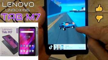 Lenovo Tab M7 32GB - Is this good for gaming & stuff? - Tablet unboxing & review @Best Buy #lenovo