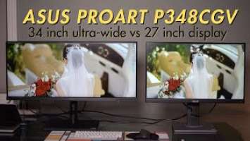 ASUS ProArt Display PA348CGV - Best Ultra Wide Monitor for Photographers!