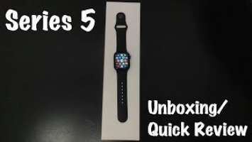 Apple Watch Series 5 | 40mm | Aluminum | Unboxing/Quick Review