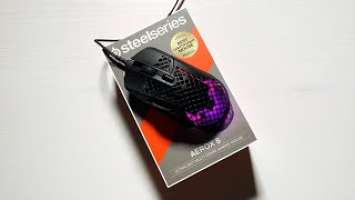 SteelSeries Aerox 5 gaming mouse unboxing | ASMR