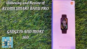 Unboxing and Review of Redmi Smart Band Pro@gadgetsandmore360