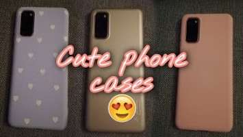 SAMSUNG GALAXY S20 PHONE CASES UNBOXING - BEAUTIFUL