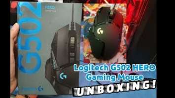 Logitech G502 HERO Unboxing