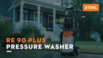 RE 90 PLUS Electric STIHL Pressure Washer | Features and Benefits